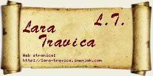 Lara Travica vizit kartica